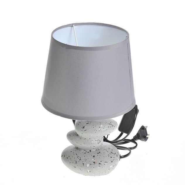 Lampa gri din ceramica 28 cm