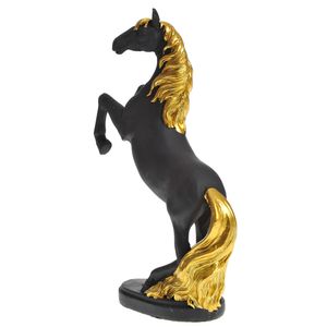 Statueta cal negru