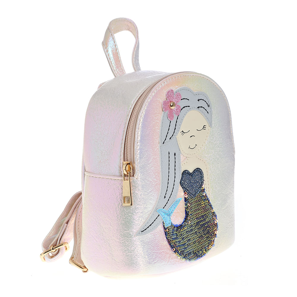 Rucsac roz cu sirena - 1 | YEO