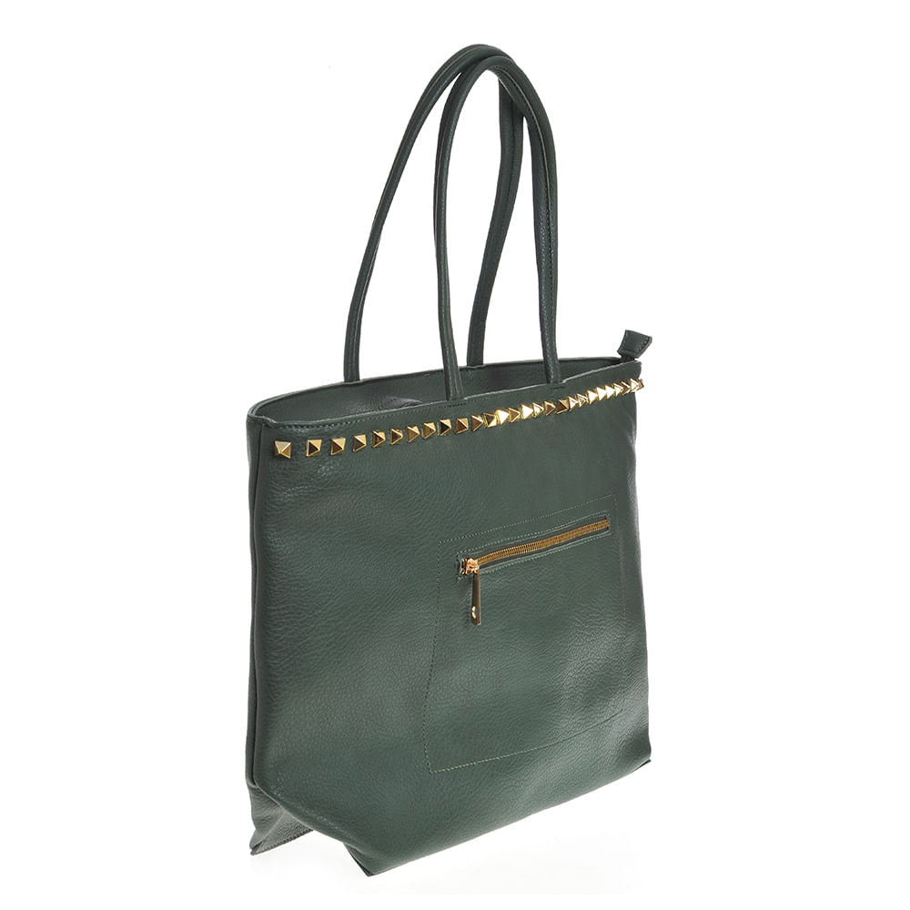 Geanta shopper verde