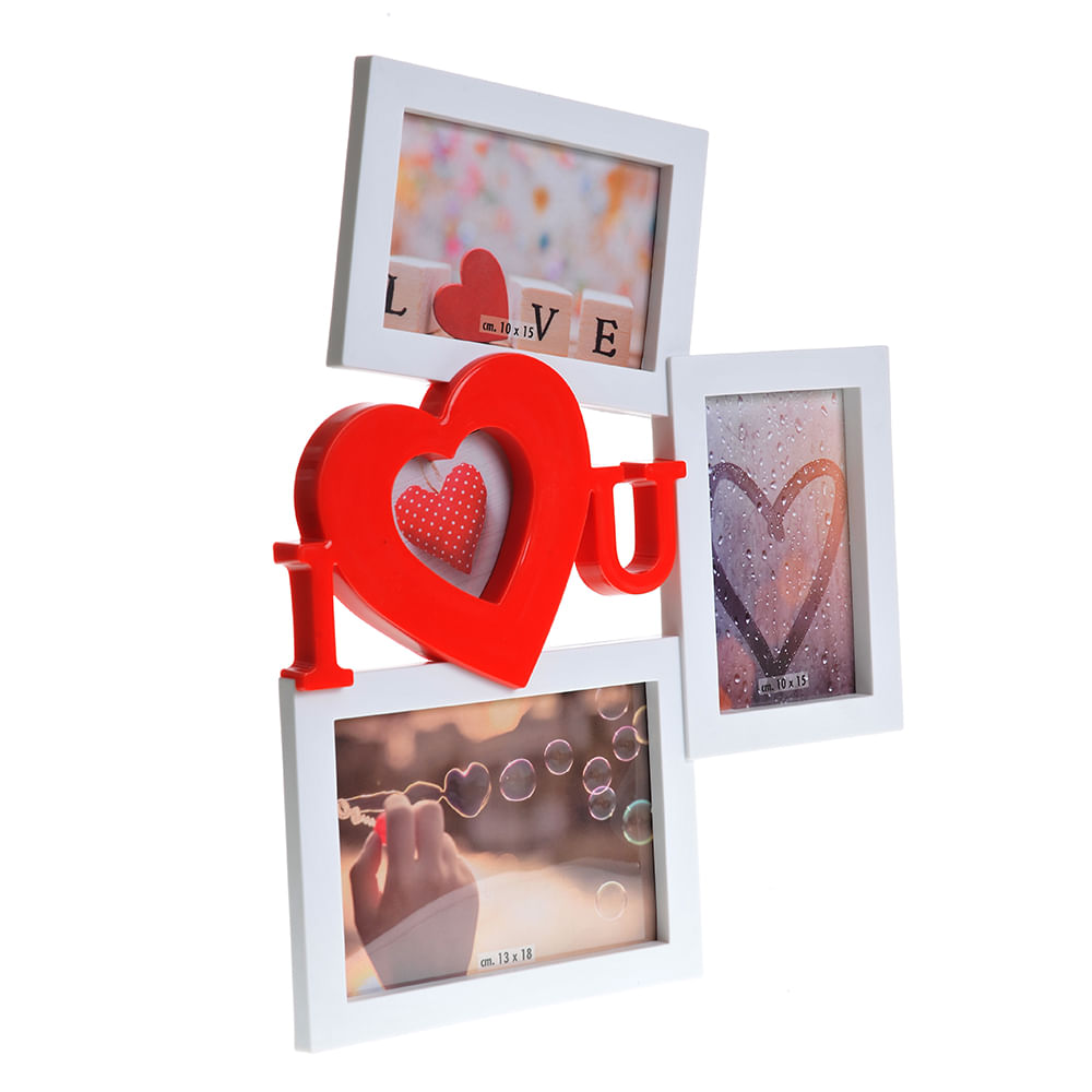 Colaj 3 poze I love you 40 cm - 1 | YEO