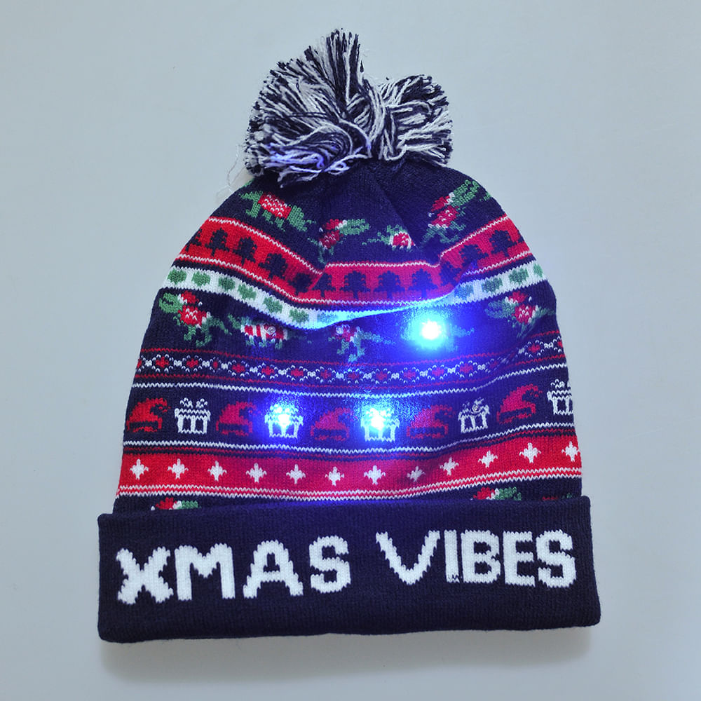 Caciula Xmas Vibes cu led - 3 | YEO