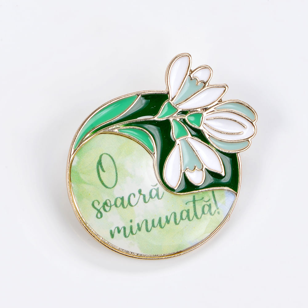 Brosa martisor O soacra minunata - 1 | YEO