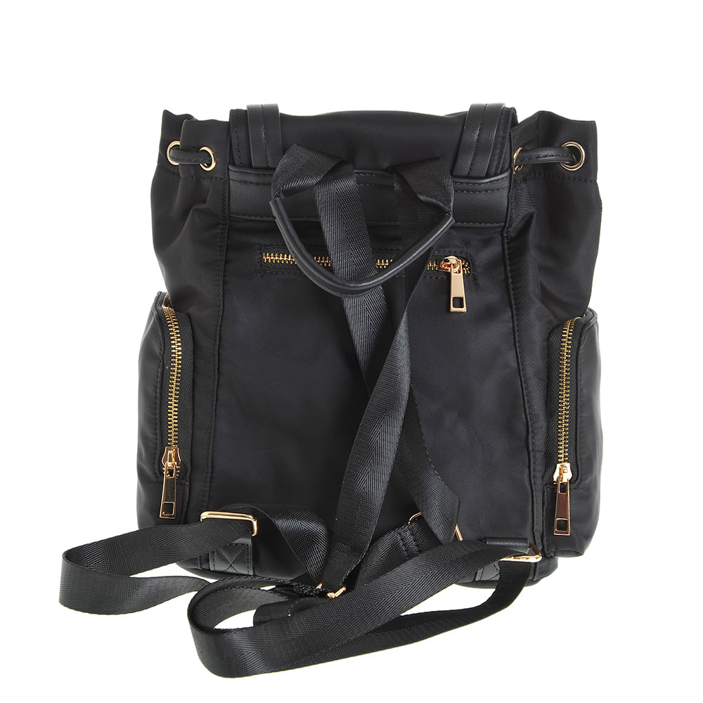 Rucsac negru cu buzunare multiple - 2 | YEO