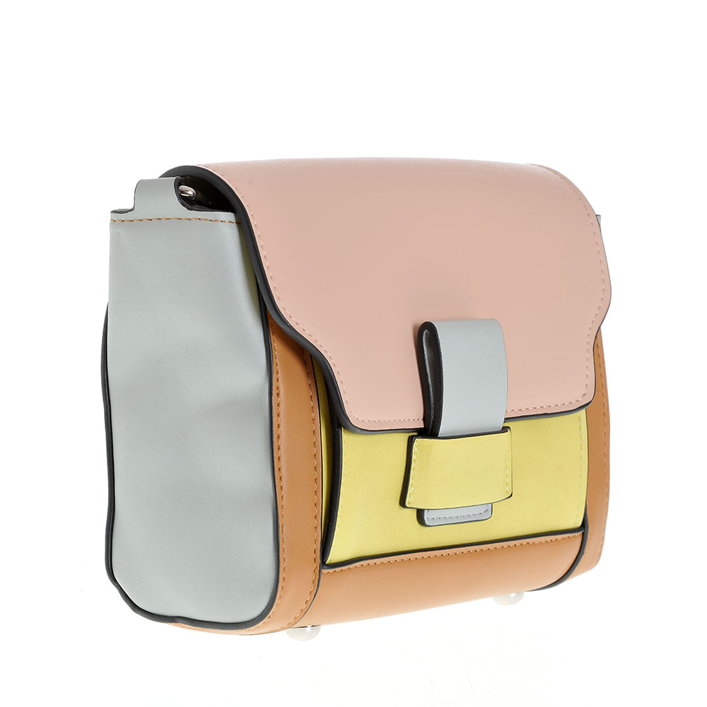 Geanta crossbody multicolora - 2 | YEO