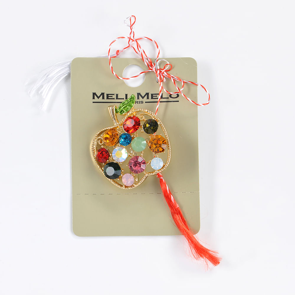 Brosa martisor mar cu pietre colorate - 3 | YEO