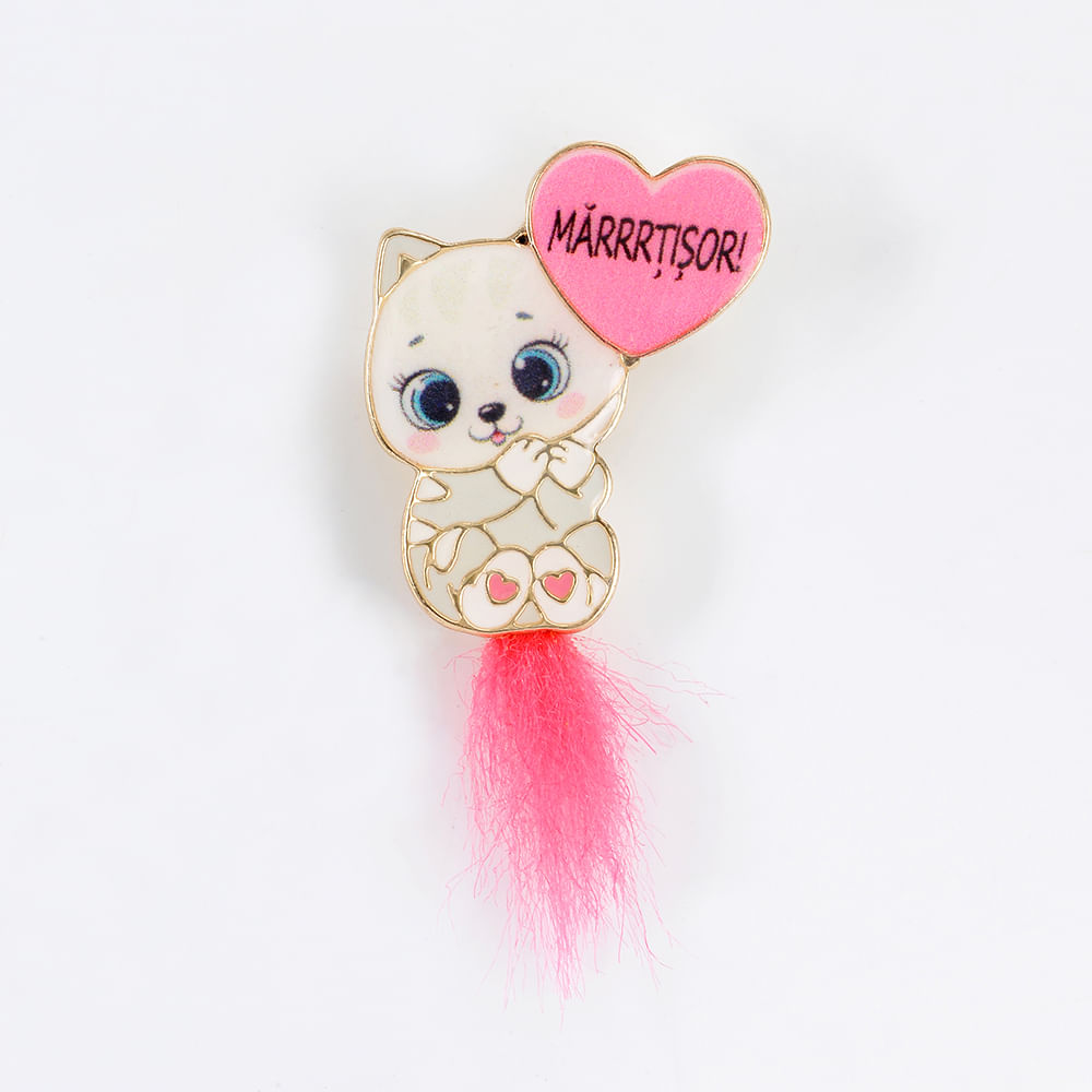 Brosa martisor pisicuta