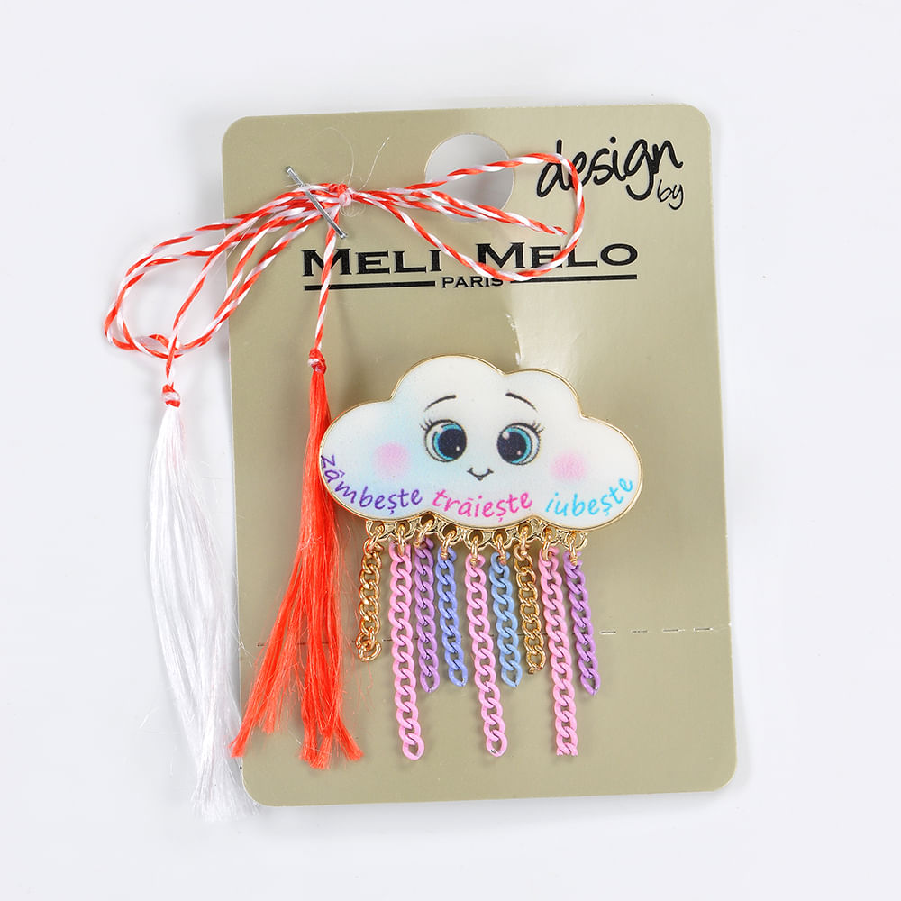 Brosa martisor cu norisor - 1 | YEO