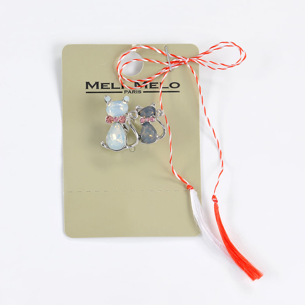 Brosa martisor pisici stilizate - 3 | YEO