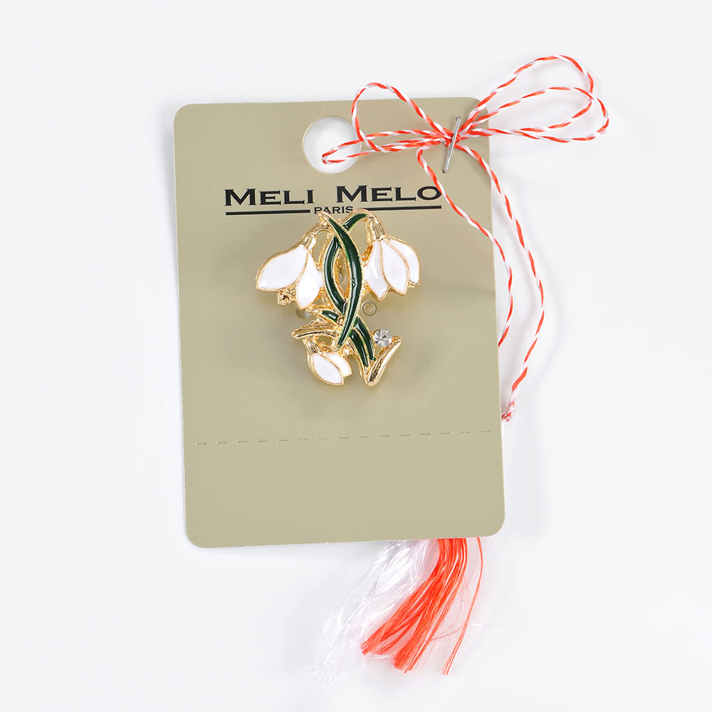 Brosa martisor ghiocei - 3 | YEO