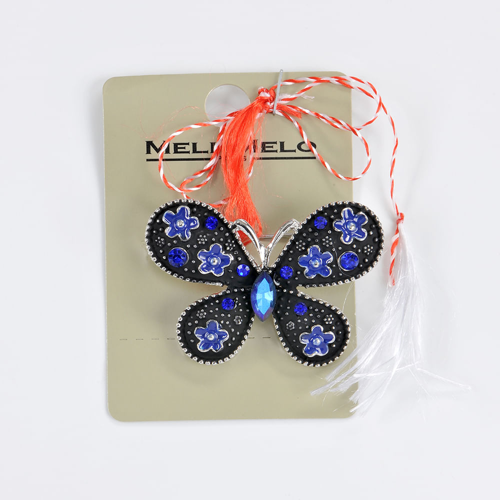 Brosa martisor fluture albastru - 3 | YEO