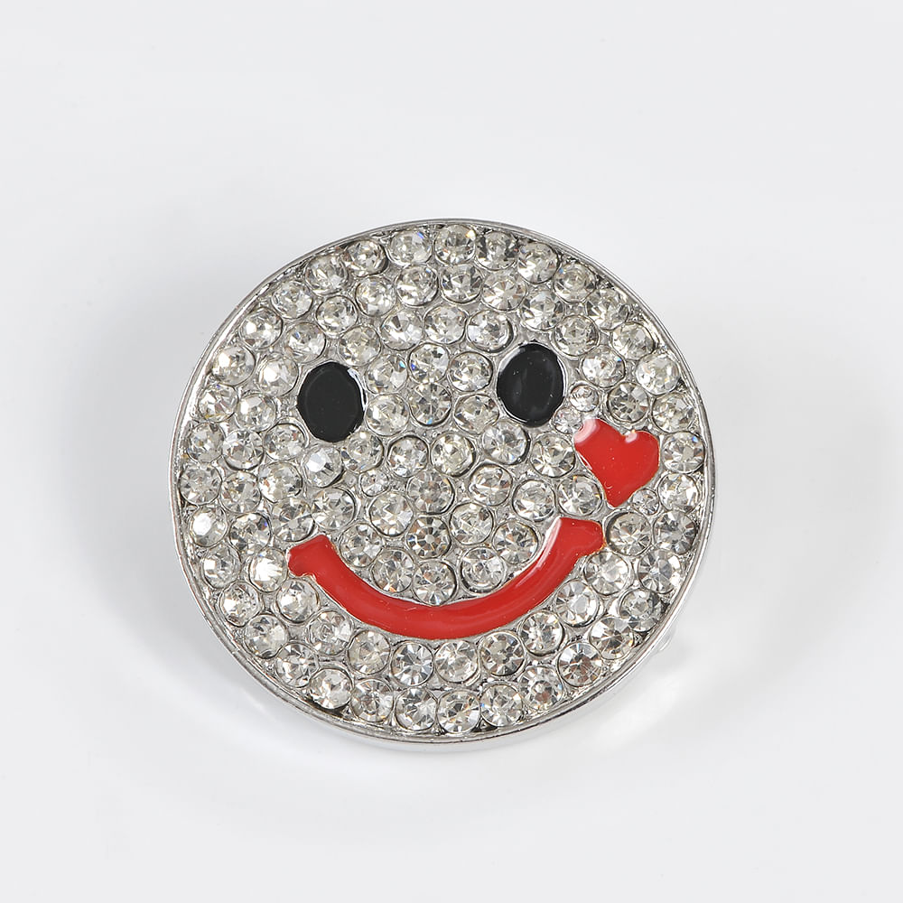 Brosa martisor Smiley face