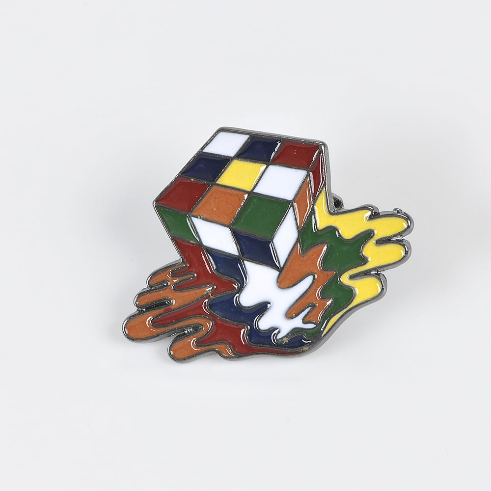 Brosa martisor cub rubik - 1 | YEO