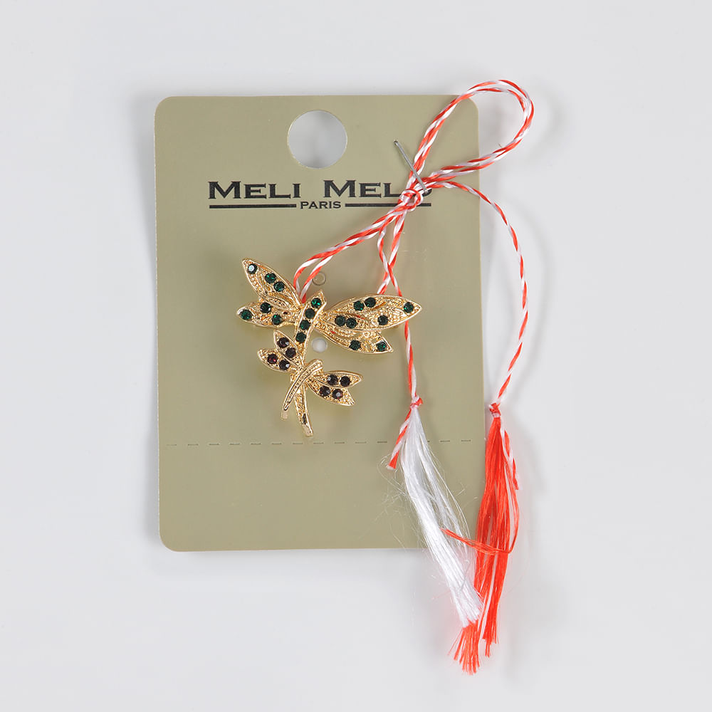 Brosa martisor fluturi - 3 | YEO