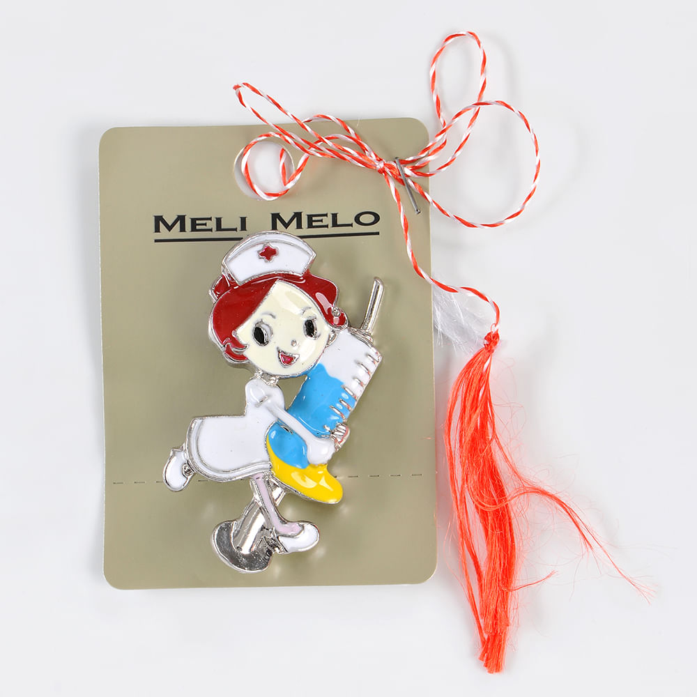 Brosa martisor doctorita - 3 | YEO