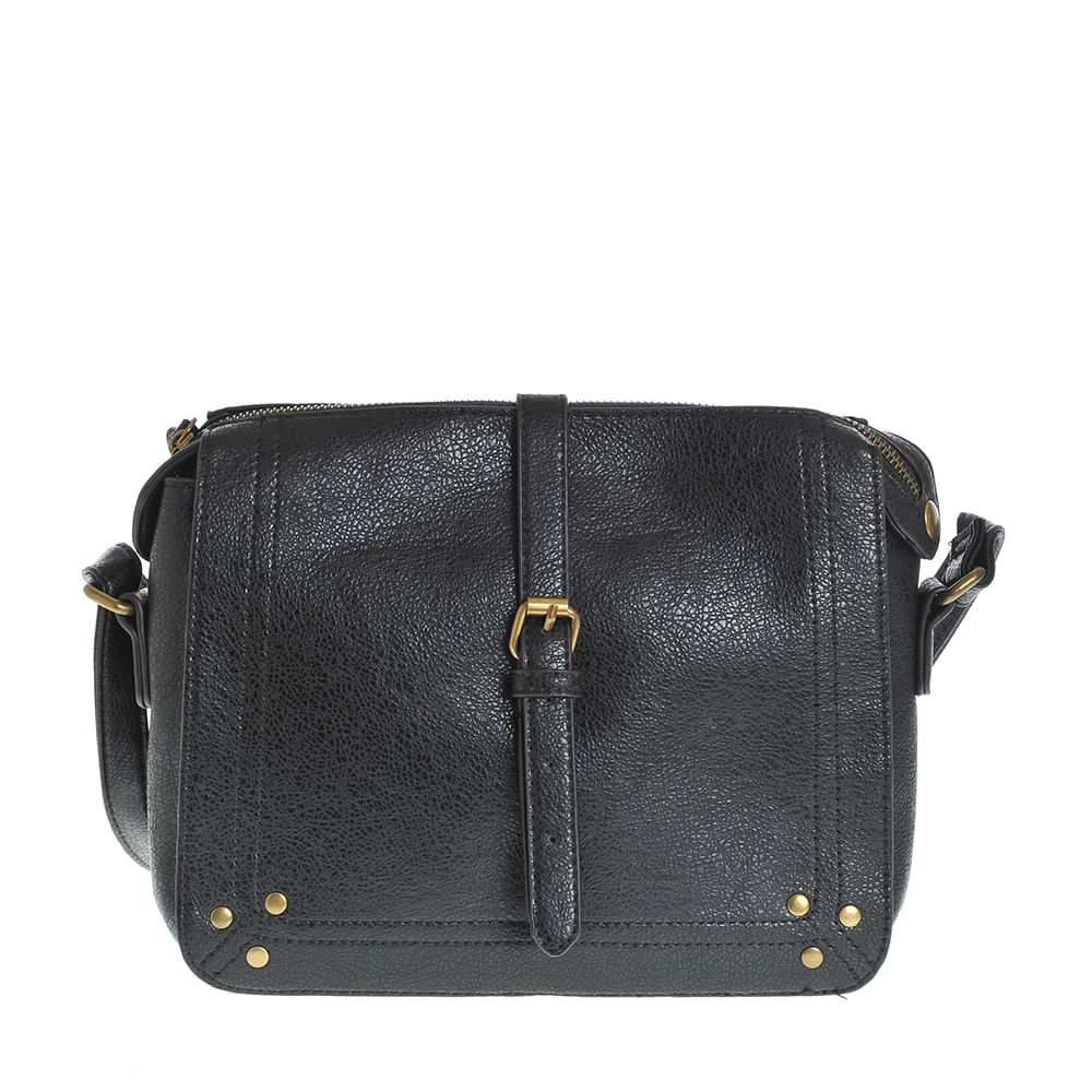 Geanta neagra tip satchel