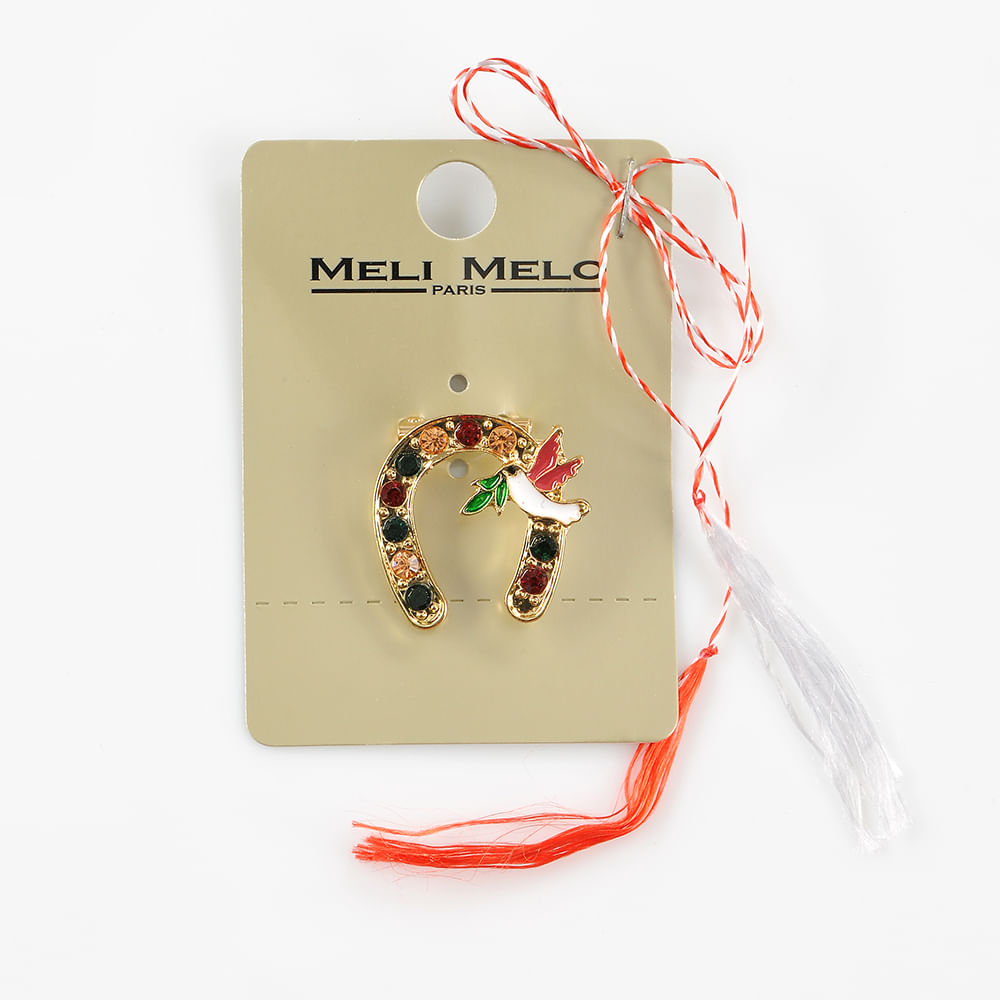 Brosa martisor potcoava - 2 | YEO