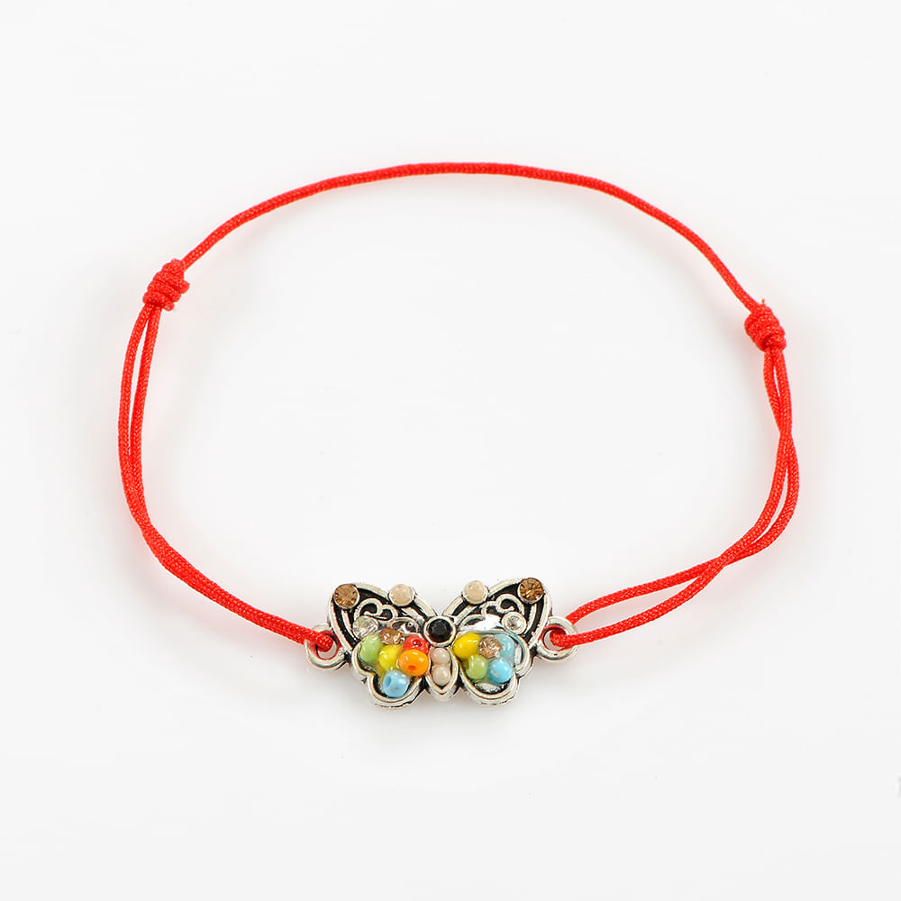 Bratara martisor fluture multicolor - 3 | YEO