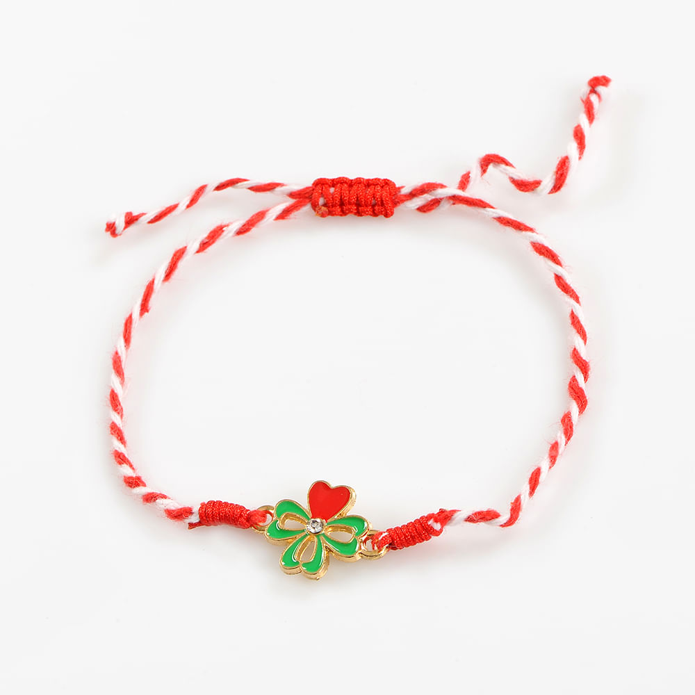 Bratara martisor cu trifoi - 3 | YEO