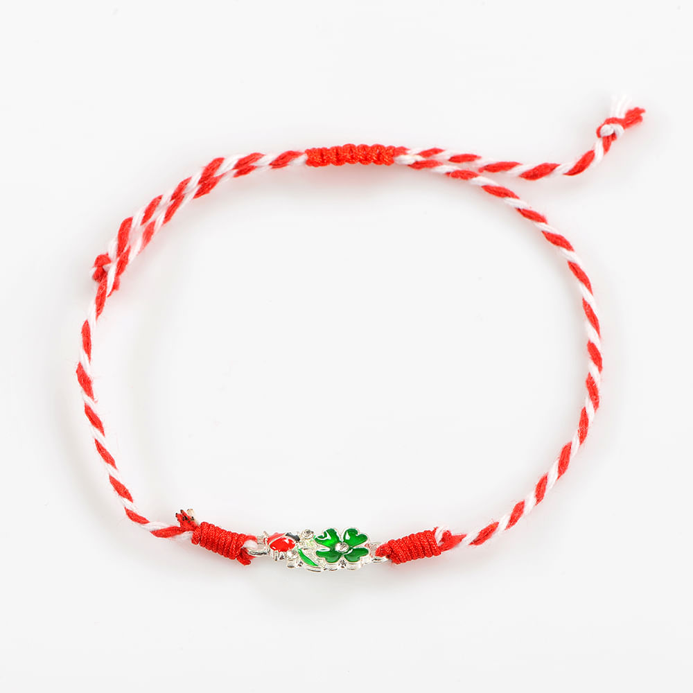 Bratara martisor trifoi verde - 2 | YEO