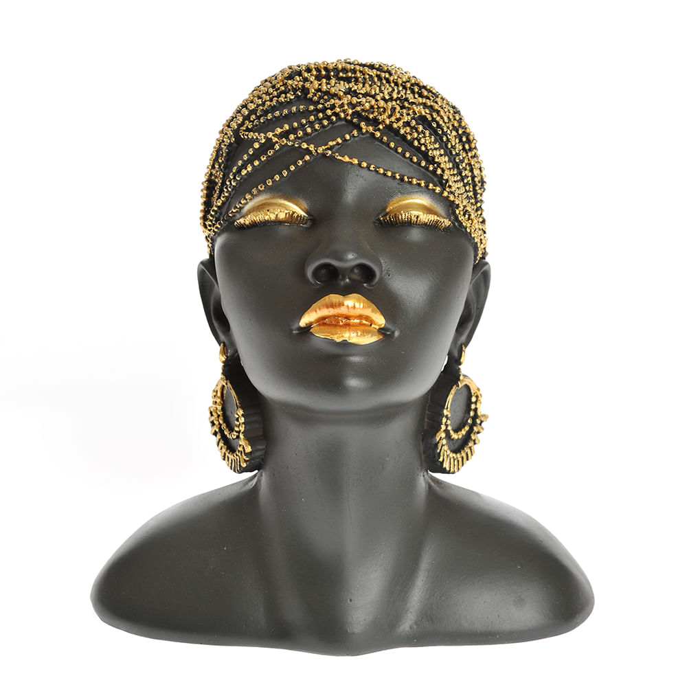 Statueta femeie africana 22 cm