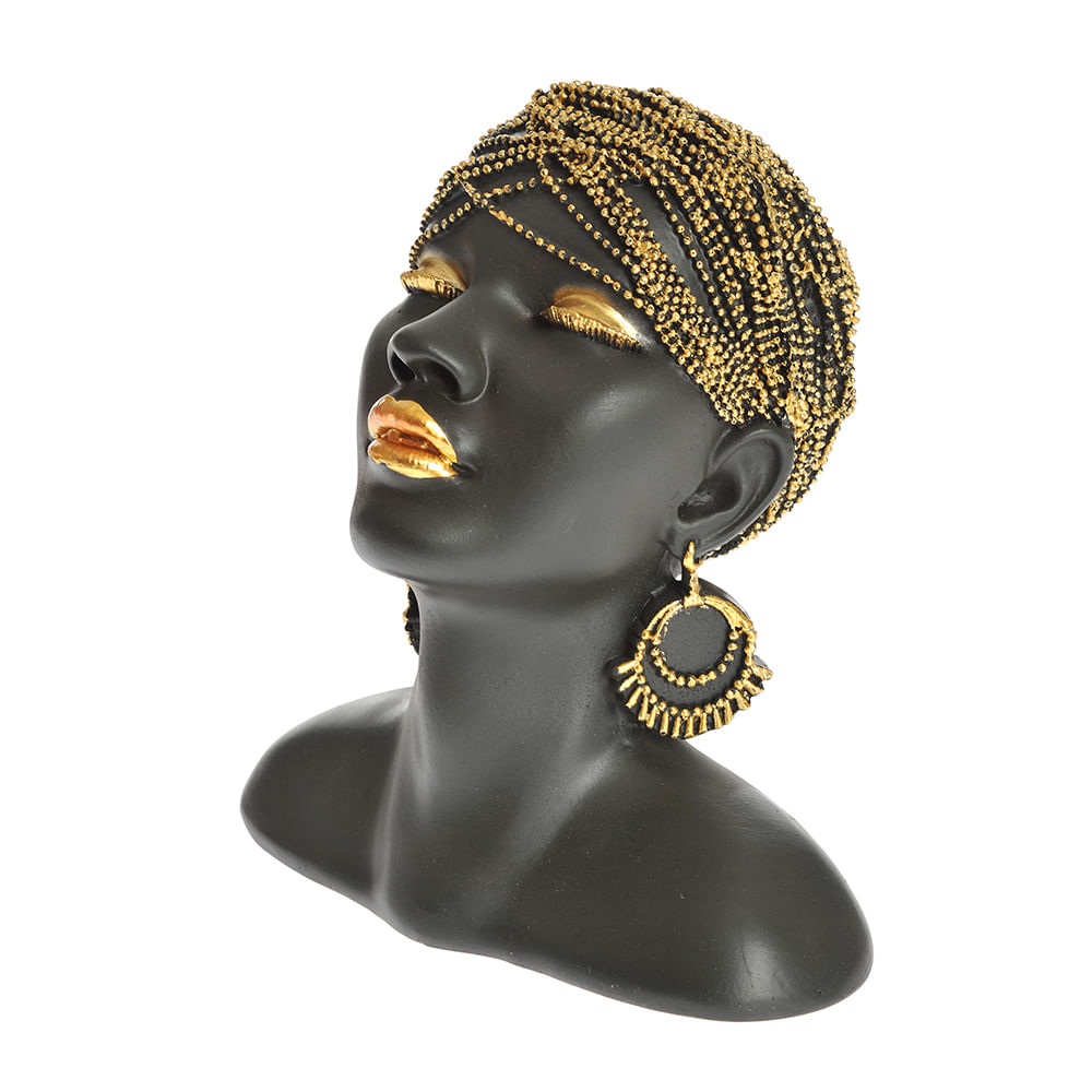 Statueta femeie africana 22 cm - 2 | YEO