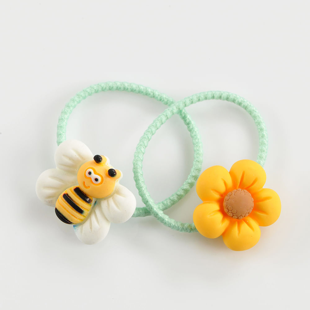 Set 2 elastice de par pentru copii - 1 | YEO