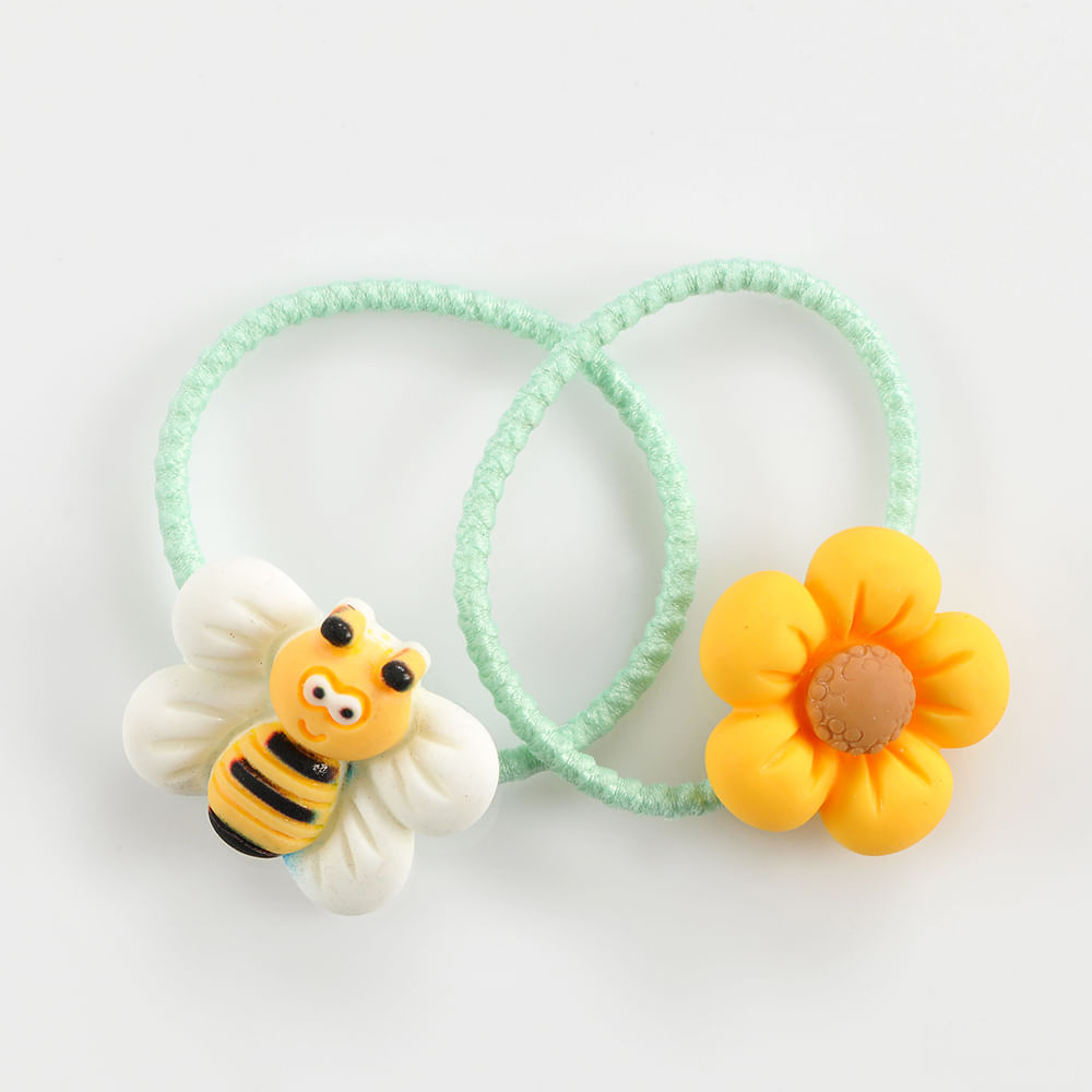 Set 2 elastice de par pentru copii - 3 | YEO