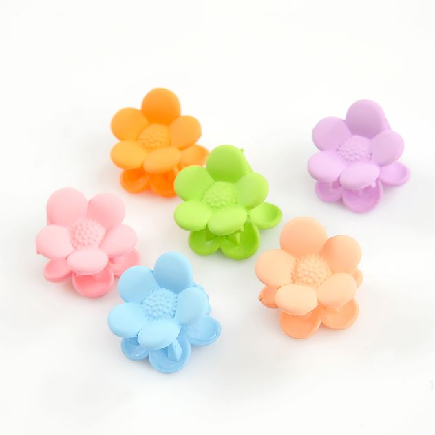 Set 6 clesti multicolori design flori
