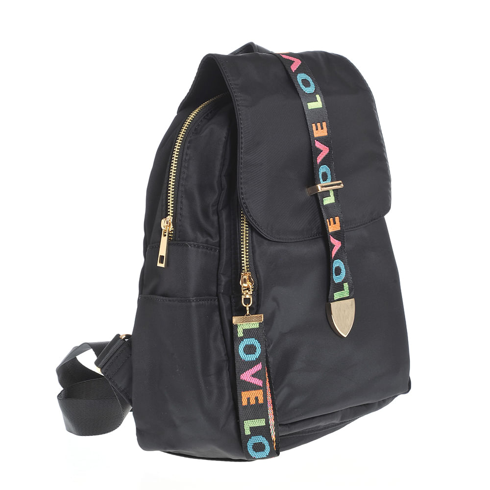 Rucsac negru Love - 1 | YEO