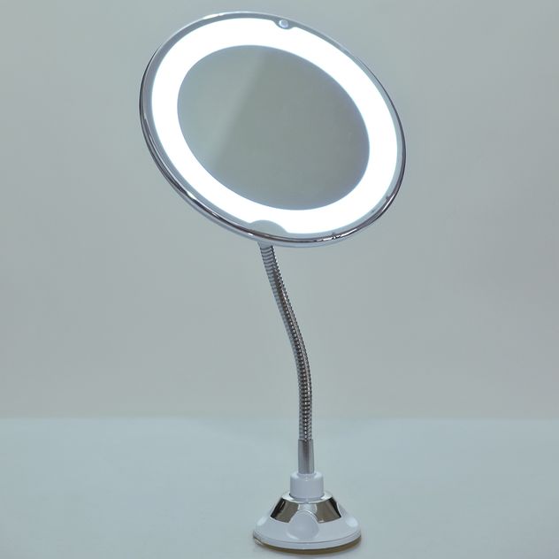 Oglinda cosmetica cu led 20 cm