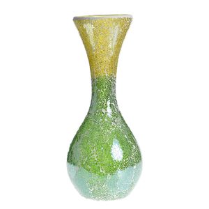 Vaza din sticla cu model mozaic 45 cm