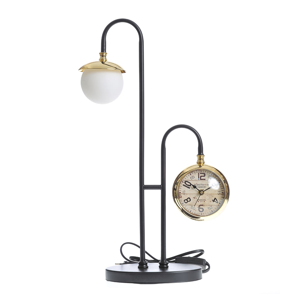 Ceas decorativ cu lampa 50 cm Ceas
