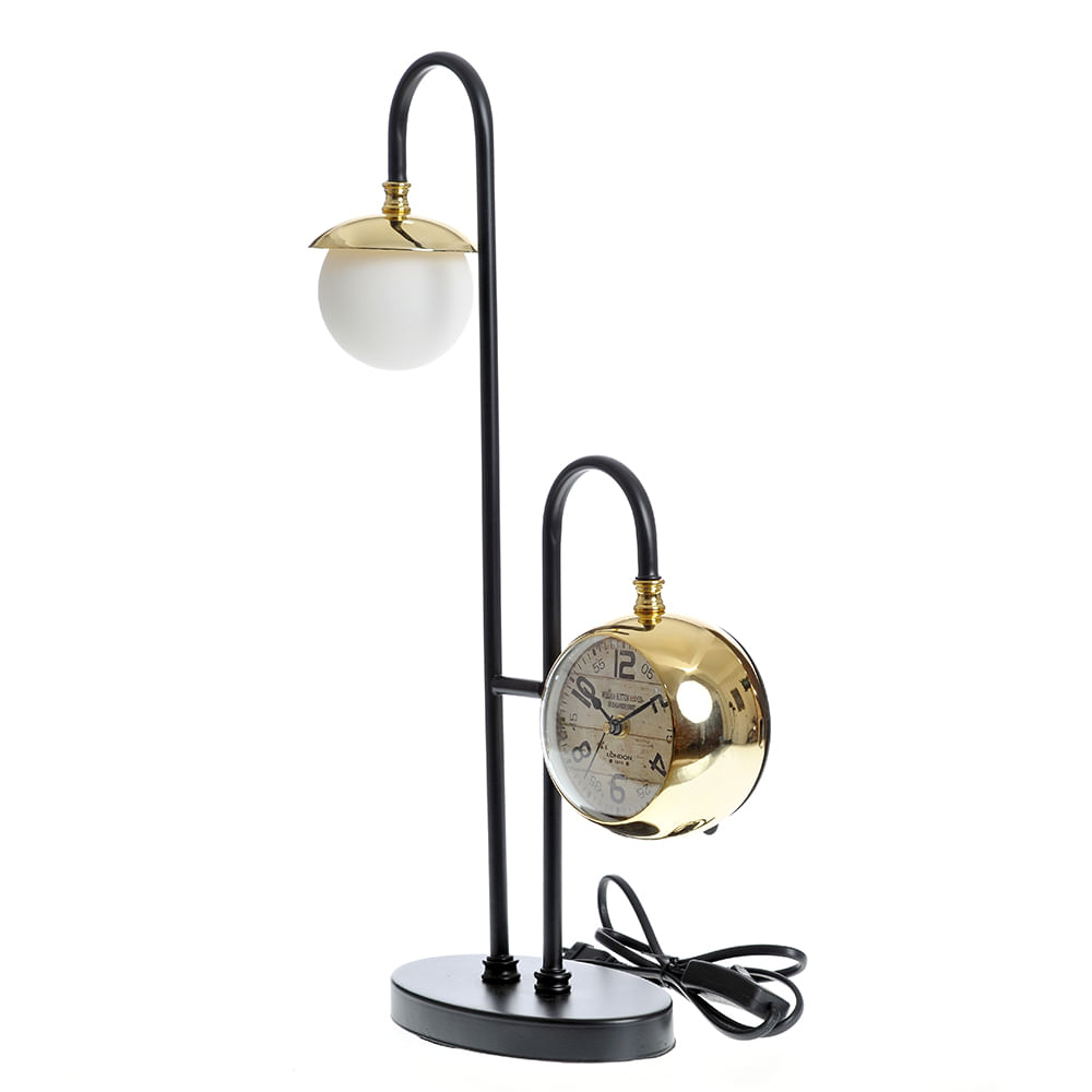 Ceas decorativ cu lampa 50 cm - 1 | YEO