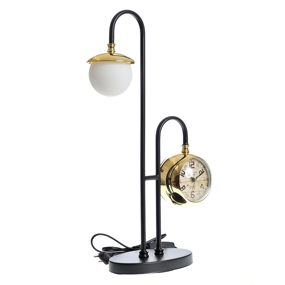 Ceas decorativ cu lampa 50 cm - 2 | YEO