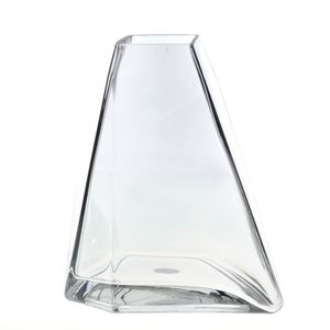 Vaza din sticla cu forma abstracta 23 cm