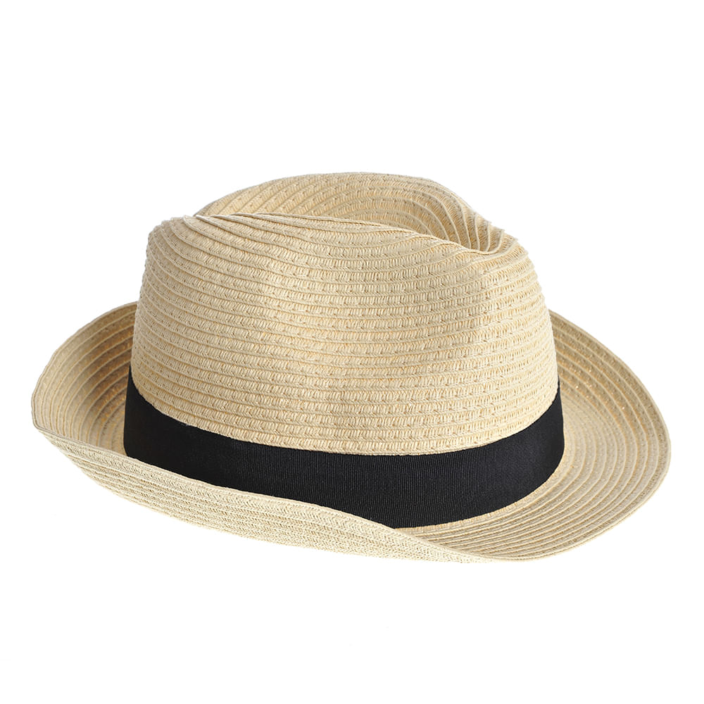 Palarie de dama cu panglica neagra - 1 | YEO