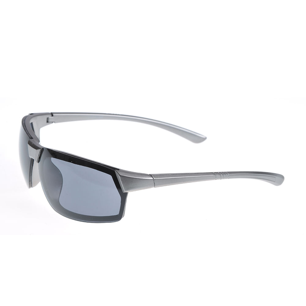 Ochelari de soare gri cu lentile negre - 1 | YEO