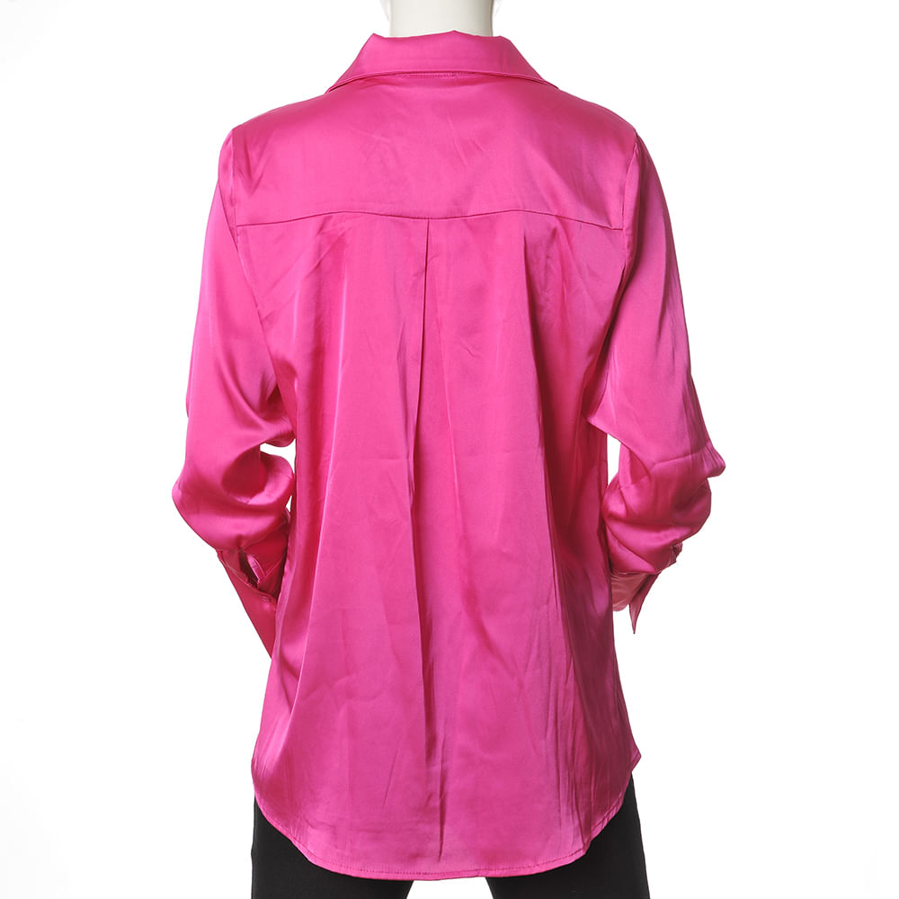 Camasa fucsia cu maneca lunga - 2 | YEO