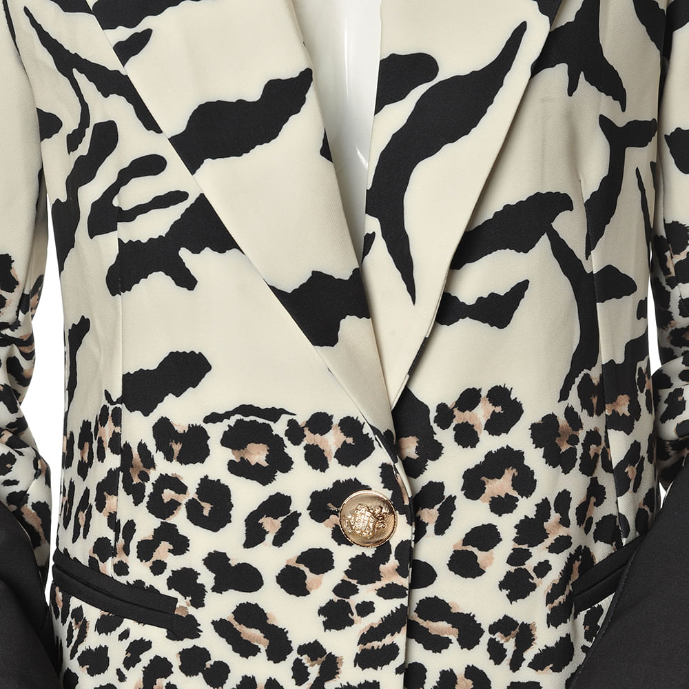 Sacou cu model animal print - 1 | YEO