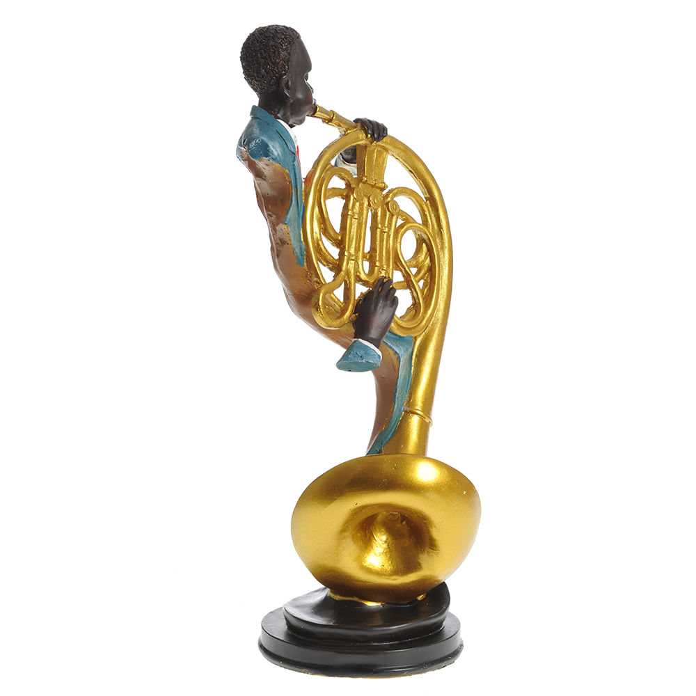 Statueta trombonist din polirasina 30 cm - 1 | YEO