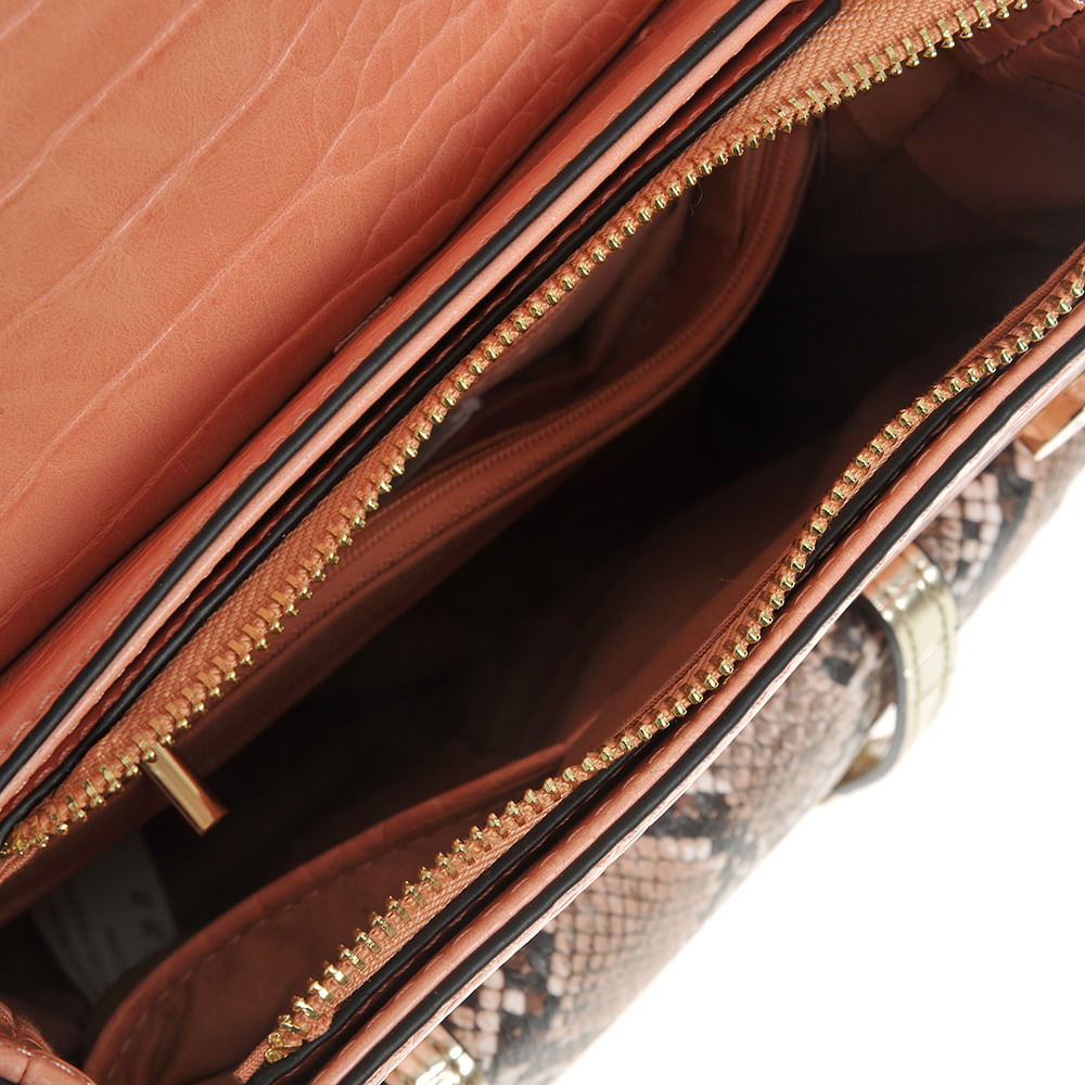 Rucsac multicolor cu model animal print - 3 | YEO