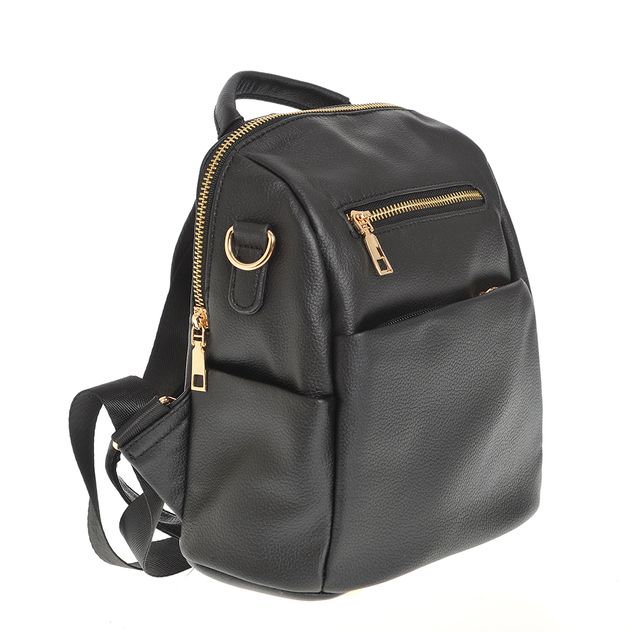 Rucsac negru cu buzunare