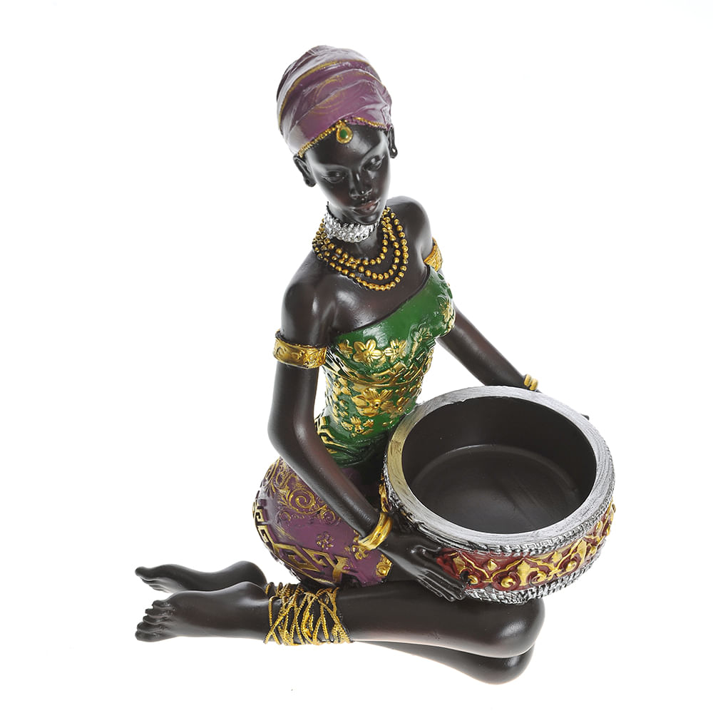 Statueta femeie africana 20 cm - 1 | YEO