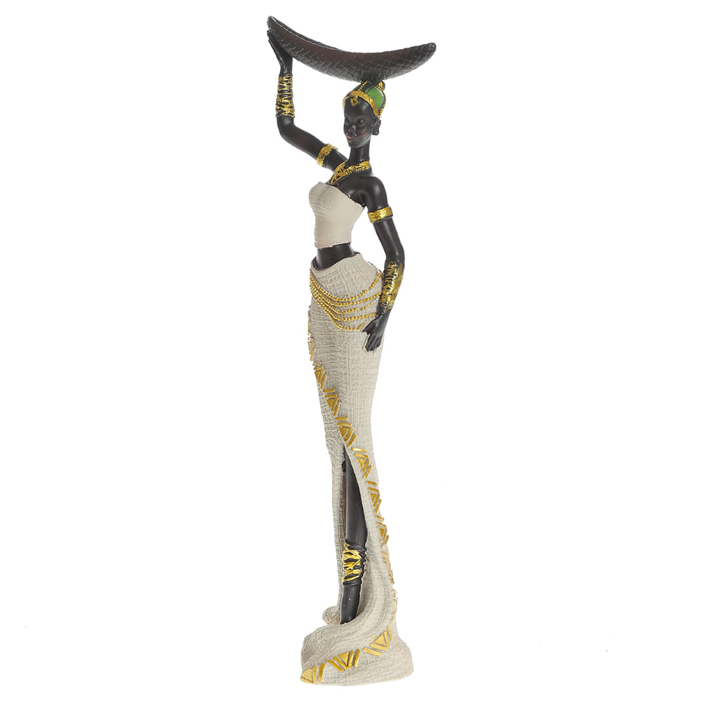 Statueta afro din polirasina 33 cm - 3 | YEO