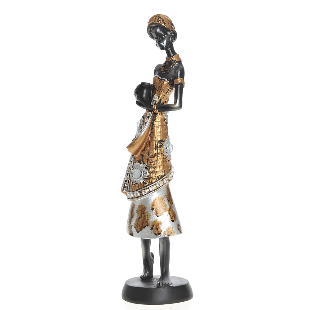 Statueta femeie cu ulcior 26 cm - 1 | YEO