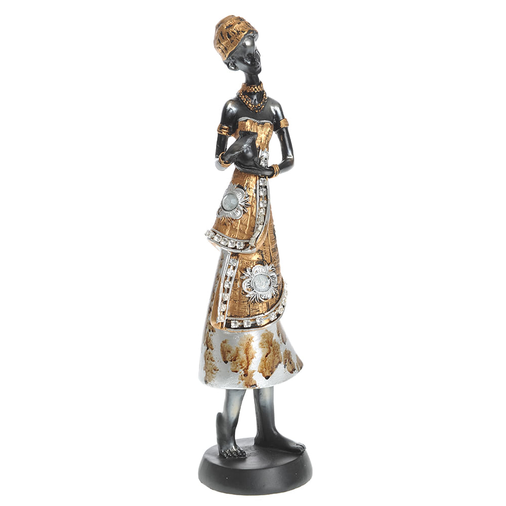 Statueta femeie cu ulcior 26 cm - 4 | YEO