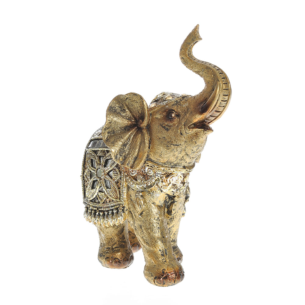 Statueta elefant din polirasina 17 cm - 1 | YEO