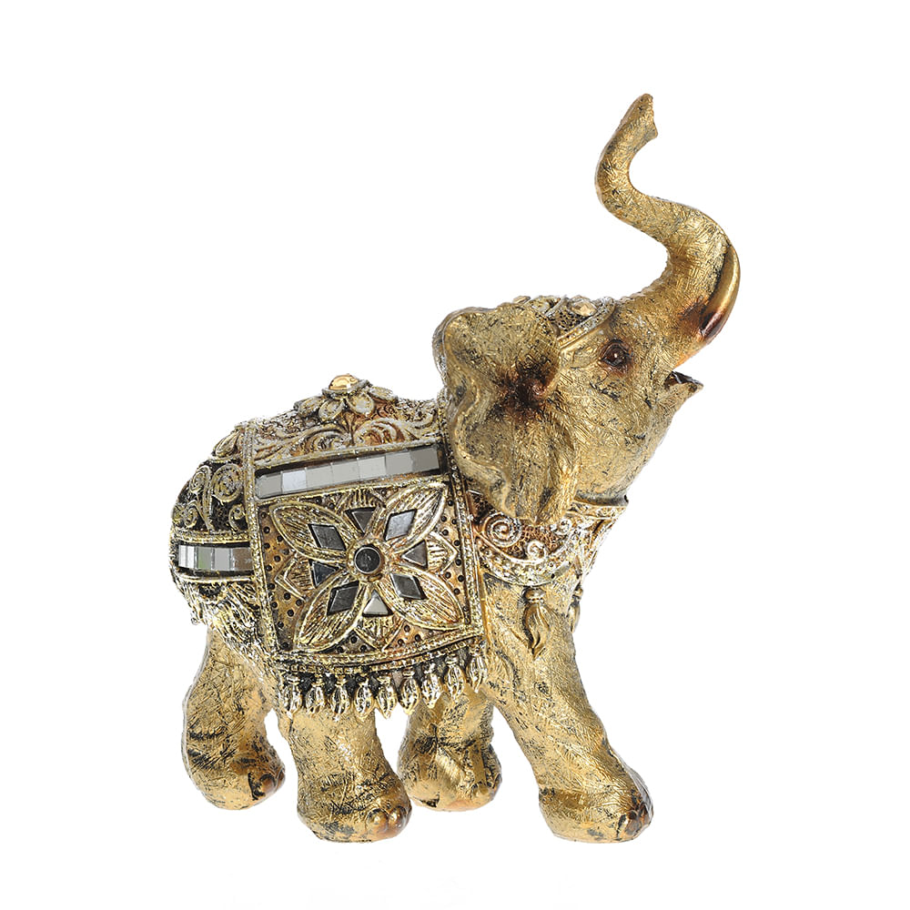 Statueta elefant din polirasina 17 cm - 2 | YEO