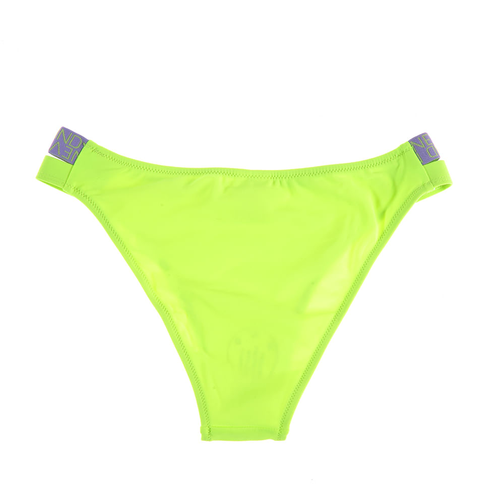 Slip de baie galben neon